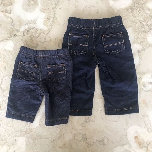 Carter’s Jeans - Newborn & 6 Months - Picture 2 of 4